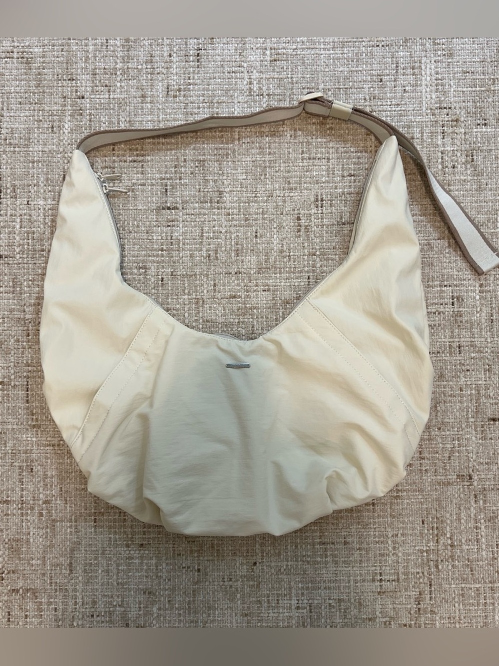 Glowmode Cream Shoulder Hobo Bag - Minimal Everyday Style
